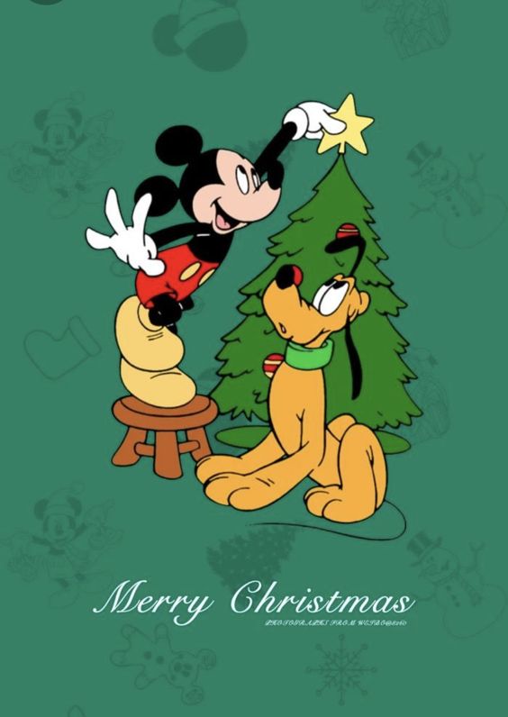 35+ DISNEY Christmas Wallpaper Backgrounds For Your Phone