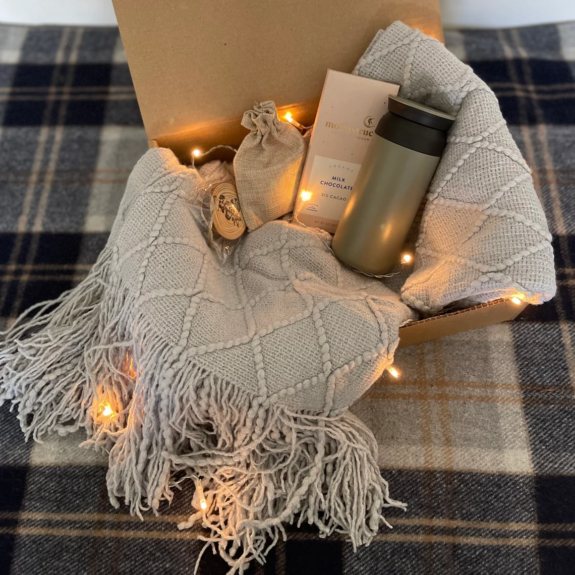 Hygge Gift Box with Blanket