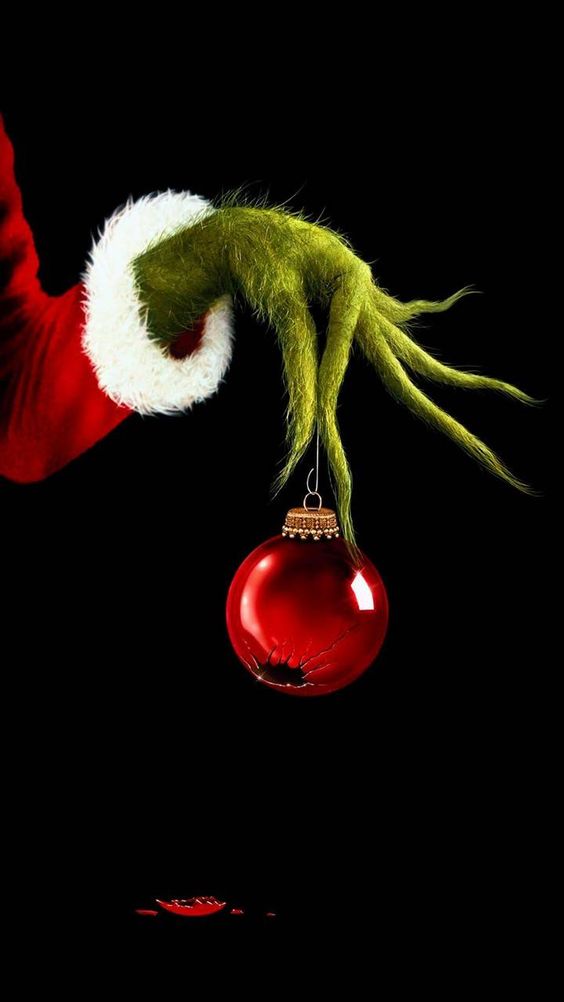 The best FREE Grinch wallpaper for iPhone | Grinch Christmas wallpaper for your phone