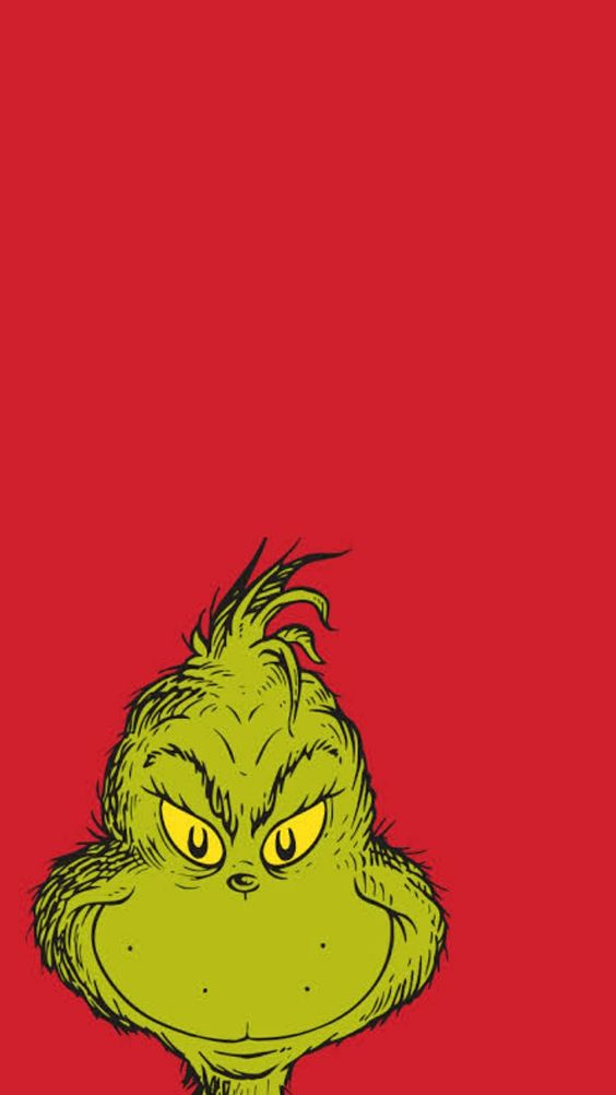 The best FREE Grinch wallpaper for iPhone | Grinch Christmas wallpaper for your phone