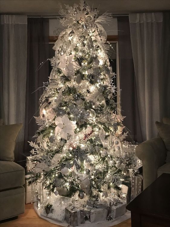 best white Christmas tree ideas