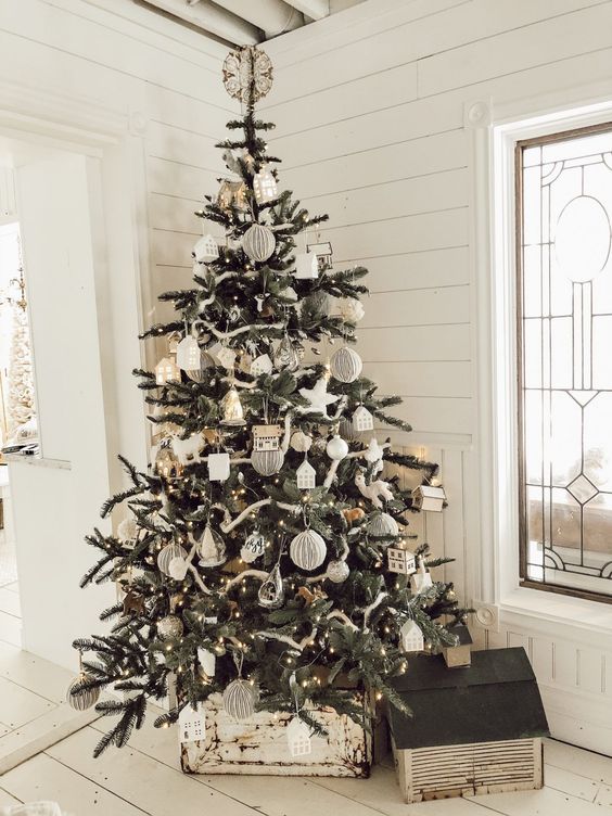 best farmhouse Christmas trees