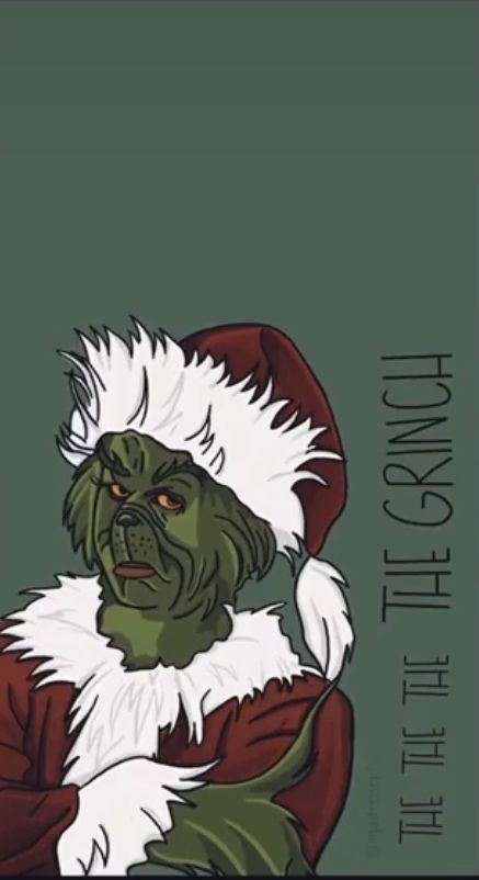 The best FREE Grinch wallpaper for iPhone | Grinch Christmas wallpaper for your phone