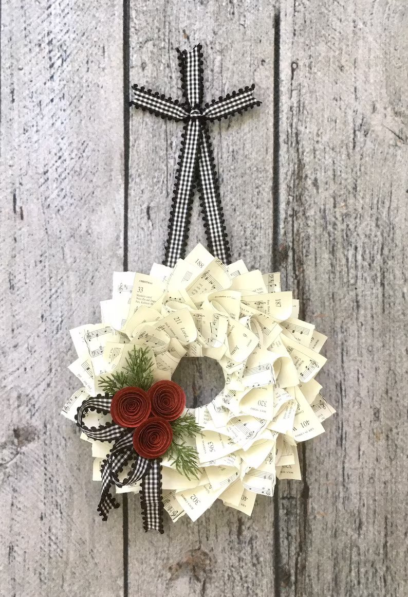 The best Christmas wreaths on Etsy