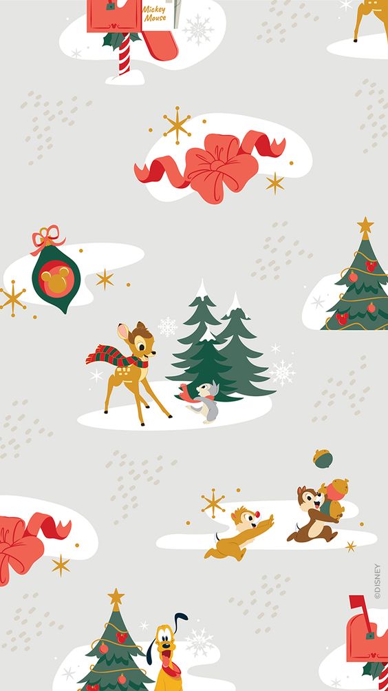 Disney Christmas iPhone Wallpapers on WallpaperDog