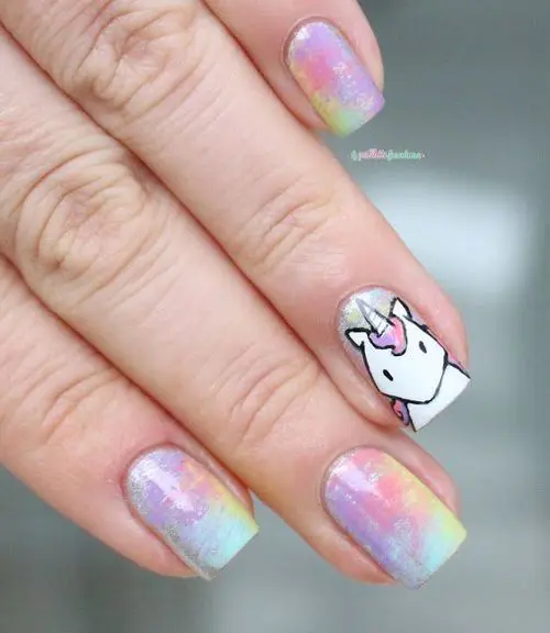 35+ Magical Unicorn Nail Designs To Inspire You