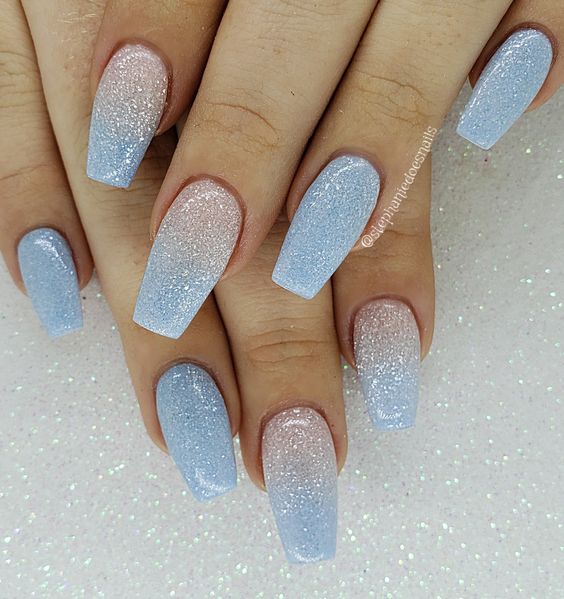 Blue Skies Glitter - Lecenté - Gel Nail Polish & Nail Art