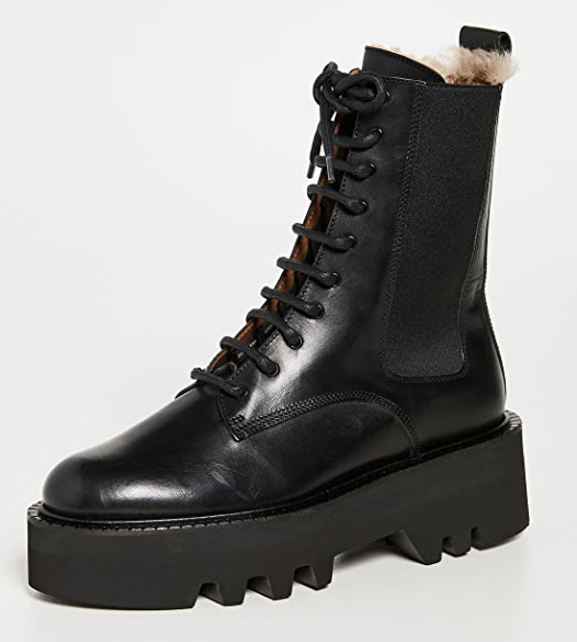 Designer combat boots to buy right now