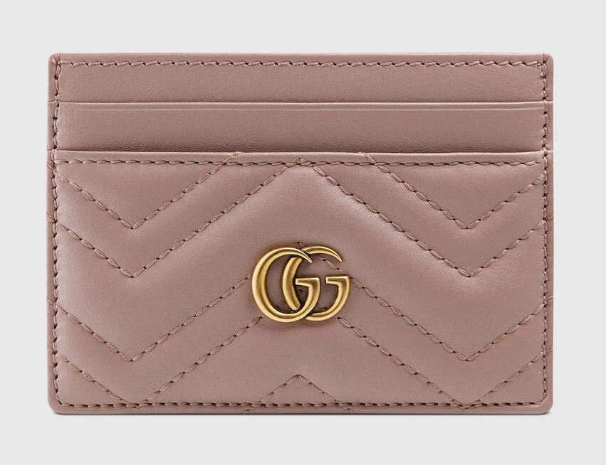 The best designer card holders: Gucci GG Marmont Matelassé Card Case