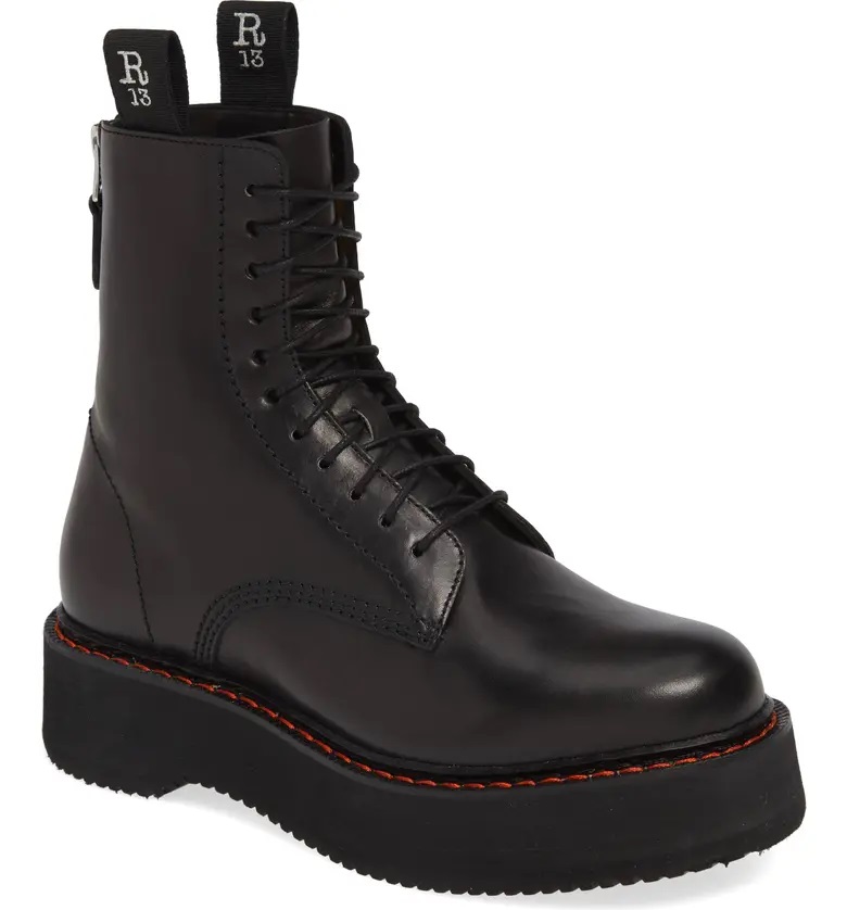 Designer combat boots to buy right now