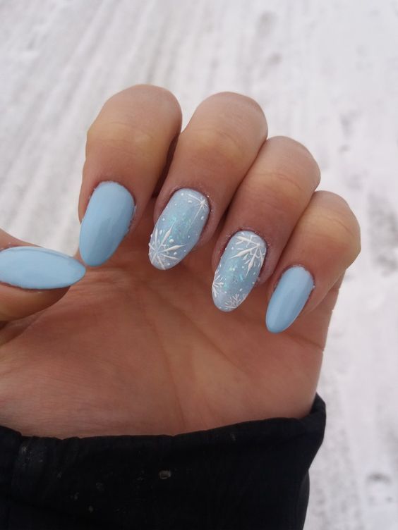 Different Shades Of Blue Nails Design – Vibrant Guide