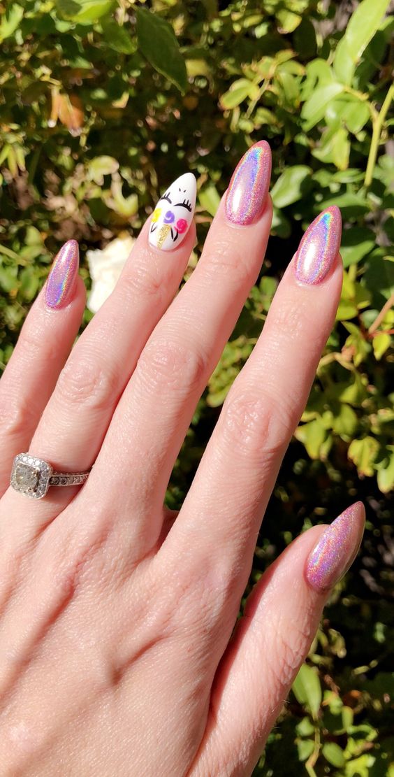 Unicorn nails and unicorn nail designs to try