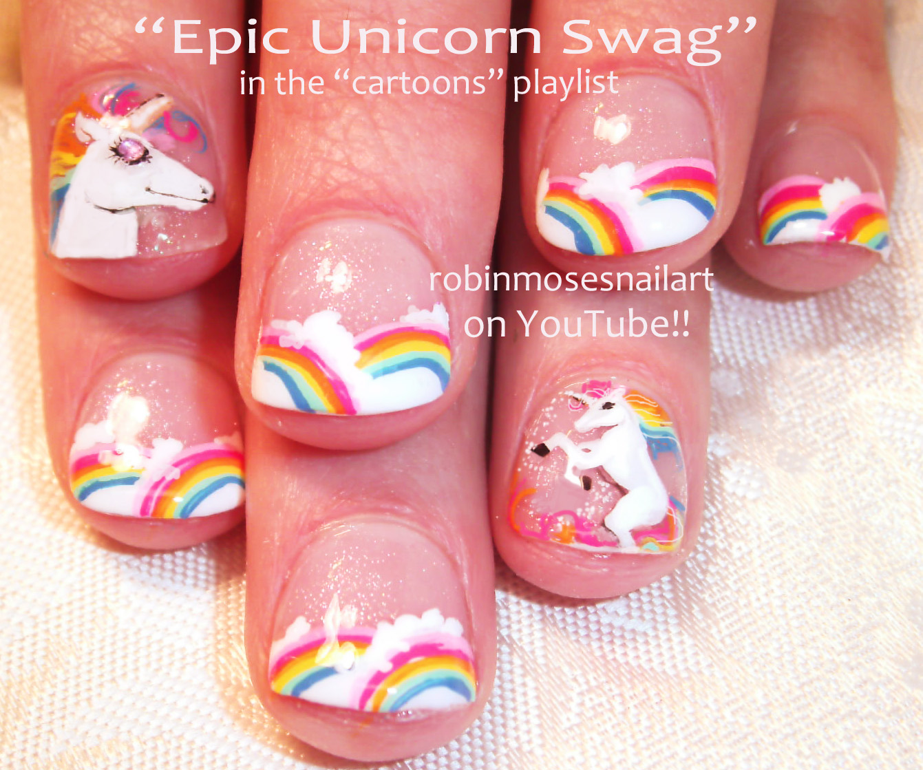 Unicorn nails and unicorn nail designs to try