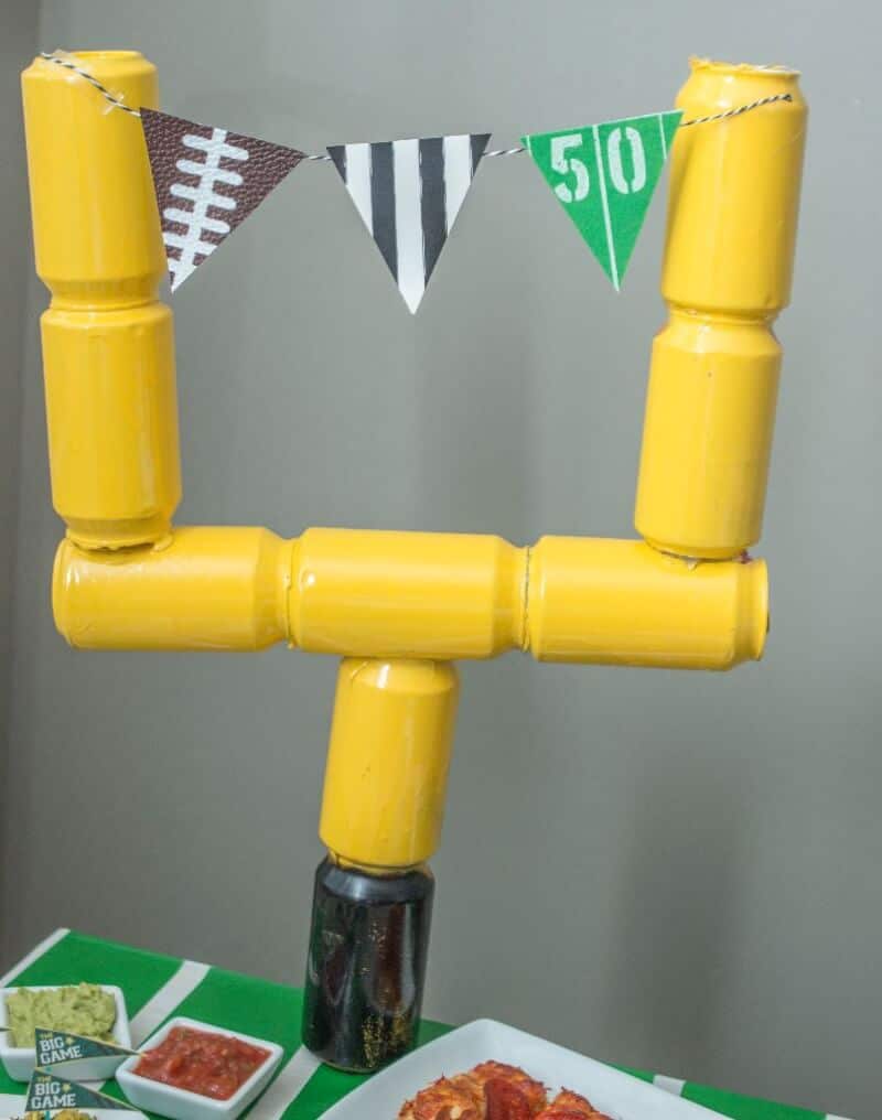 Super Bowl party decorations and Super Bowl party decor ideas