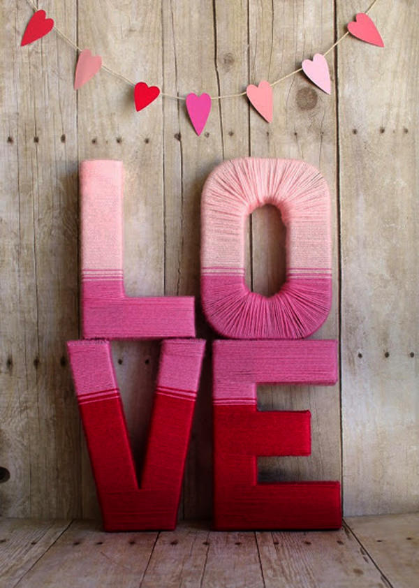 Valentine's Day decoration ideas and Valentine's decor ideas