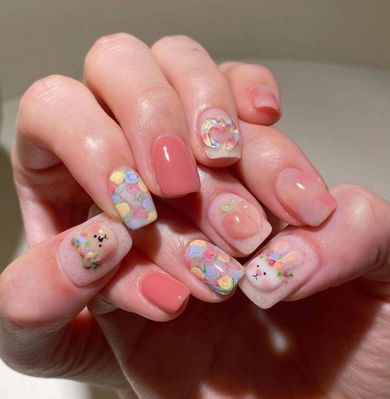 The best March nails, March nail ideas, March nail designs, and spring nails to do this year