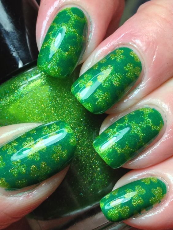 Saint Patrick's Day nails designs to copy