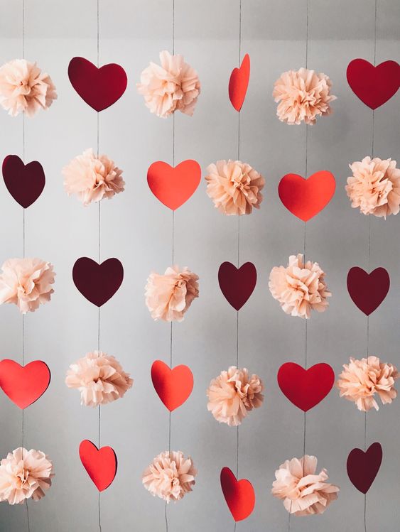 Valentine's Day decoration ideas and Valentine's decor ideas