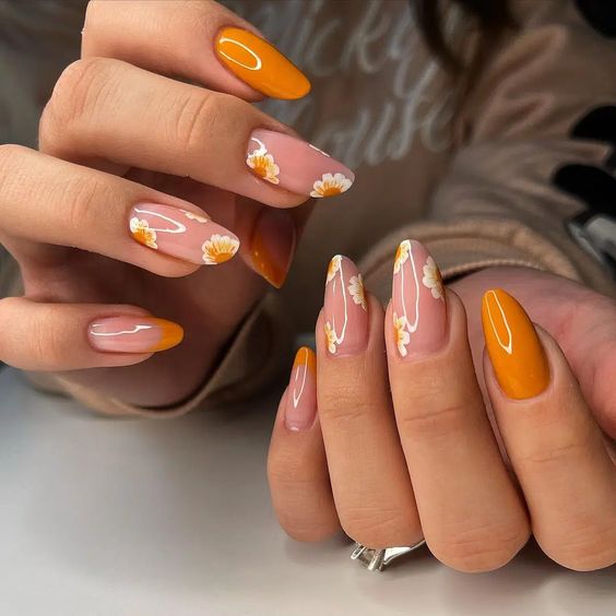 45+ Simple Flower Nail Designs for a Perfectly Fresh Spring Look