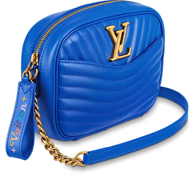 Louis Vuitton Neon Blue New Wave Heart Bag