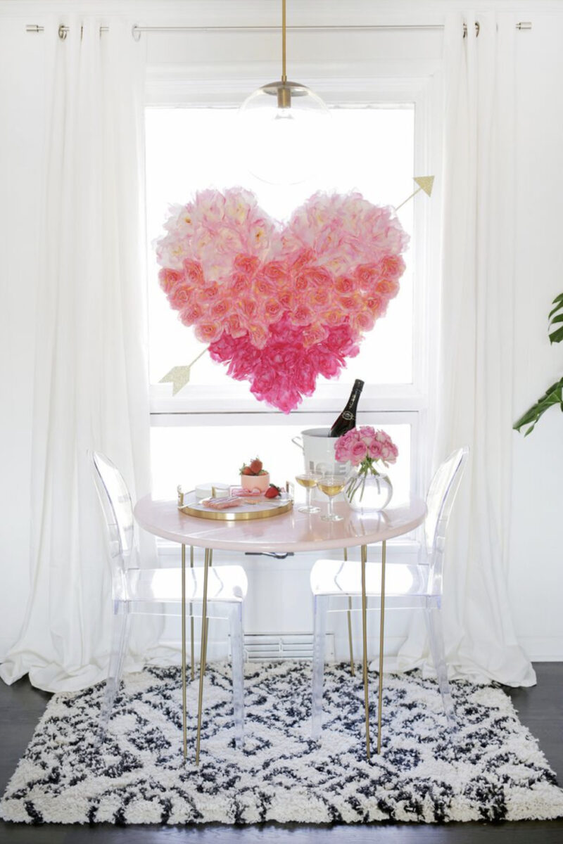 Valentine's Day decoration ideas and Valentine's decor ideas