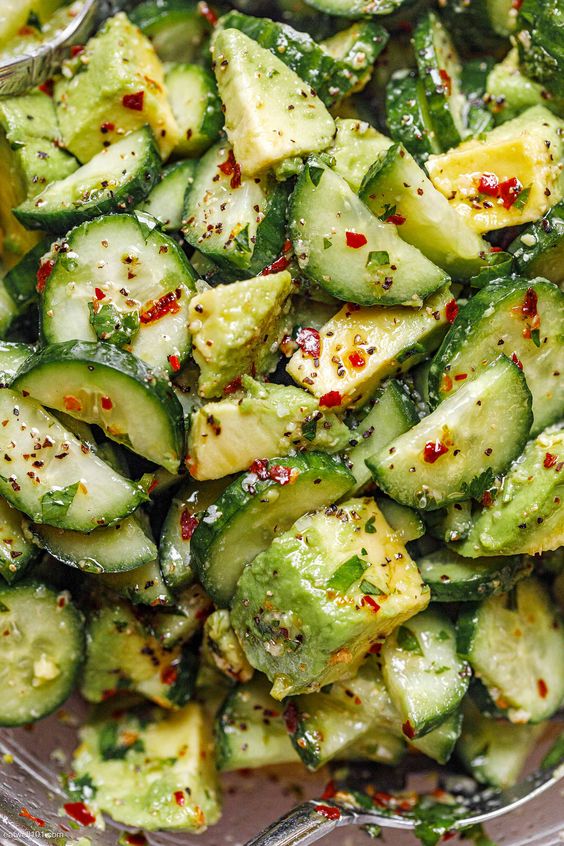 Easy cucumber salad recipes