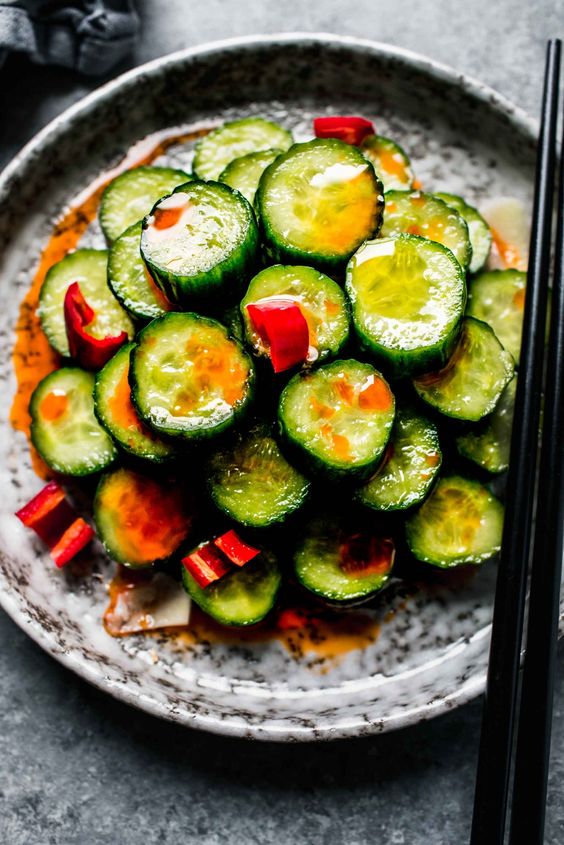 Easy cucumber salad recipes