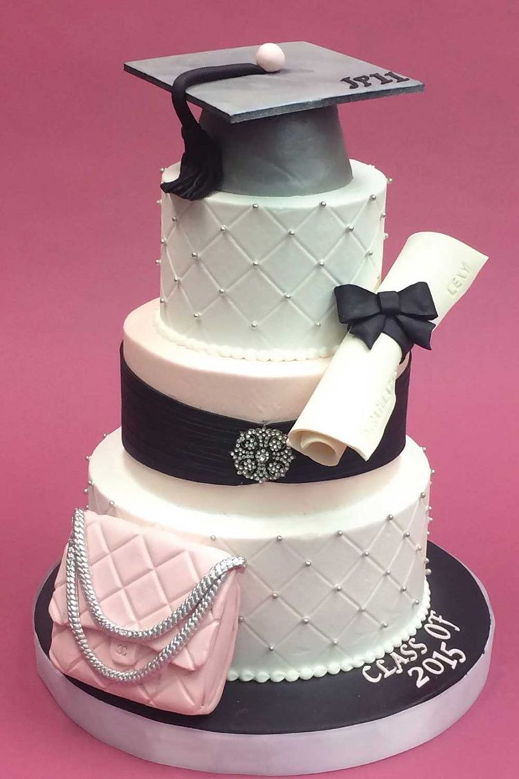 45 Elegant Graduation Cake Ideas Perfect For A Crowd | Torte di laurea,  Torta laurea, Idee torta