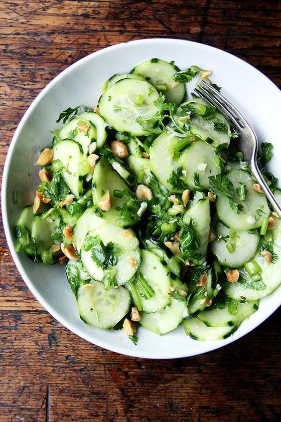 Easy cucumber salad recipes