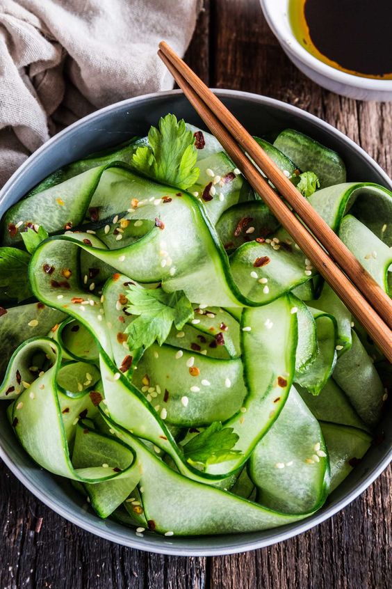 Easy cucumber salad recipes