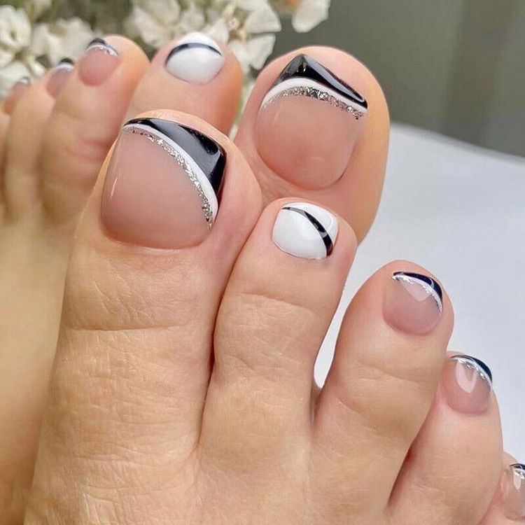 20 Adorable Easy Toe Nail Designs 2024 - Simple Toenail Art Designs -  Pretty Designs