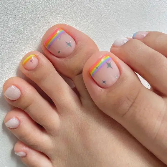 The cutest toe nail designs of the year