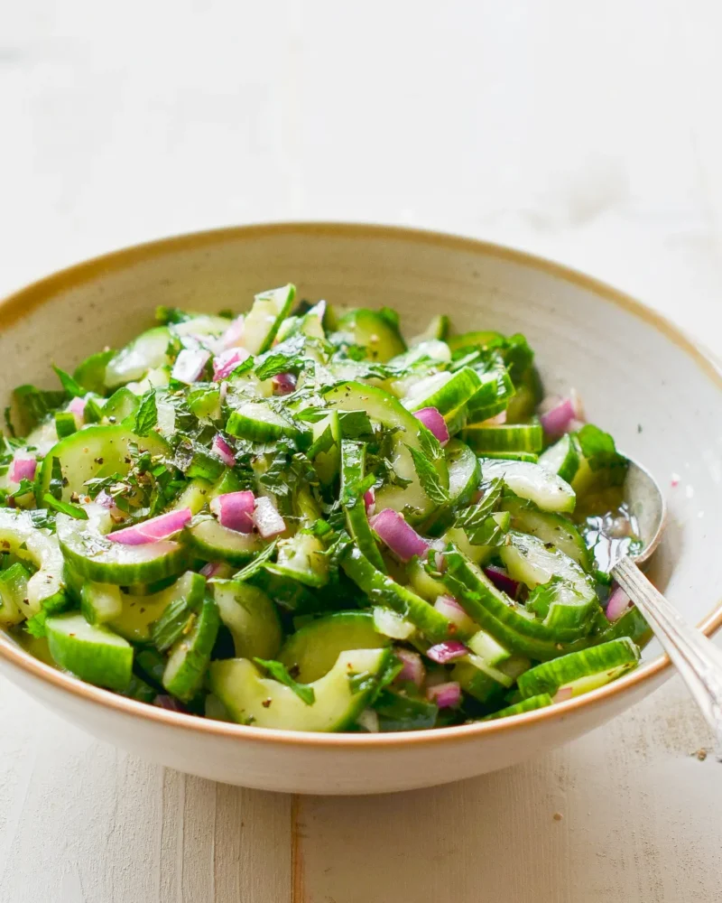 Easy cucumber salad recipes