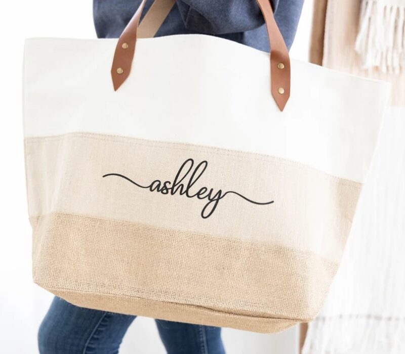 Personalized Tote Bag.