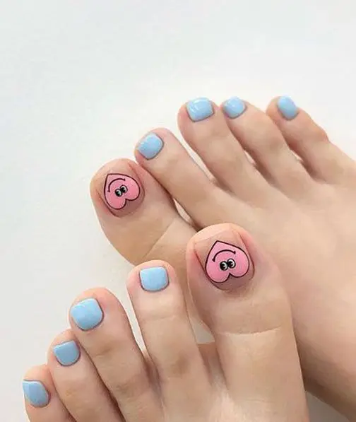 The cutest toe nail designs of the year