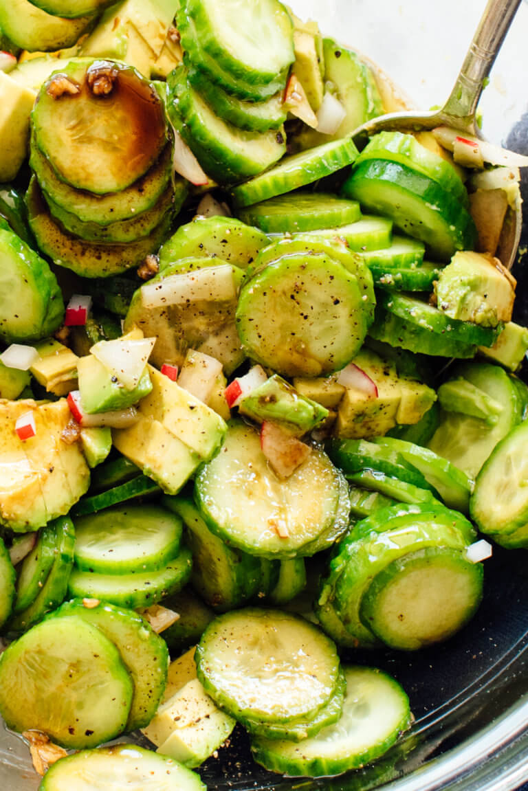 Easy cucumber salad recipes