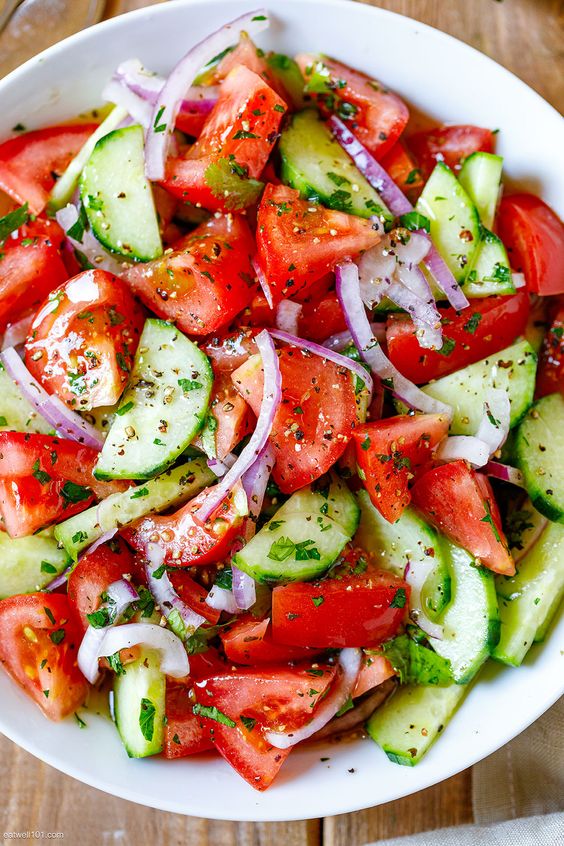 Easy cucumber salad recipes