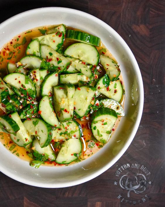 Easy cucumber salad recipes