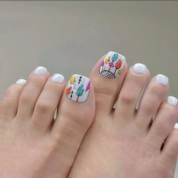 20 Easy toe nail art designs compilation || Huge nail art designs  compilation 2023 - YouTube