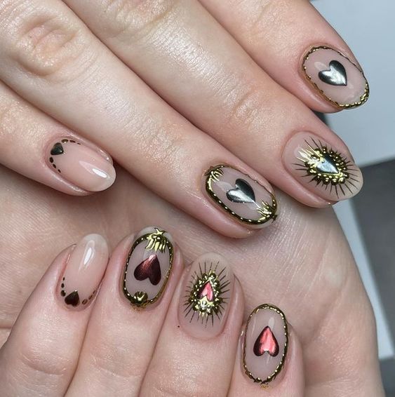 The best witchy nails for a grunge look