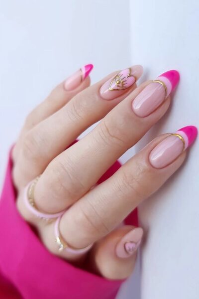Barbie nails designs