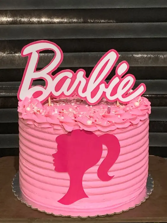 Barbie Doll Design Fresh Cream Cake | Barbie cake, Doll cake designs, Barbie  doll cakes
