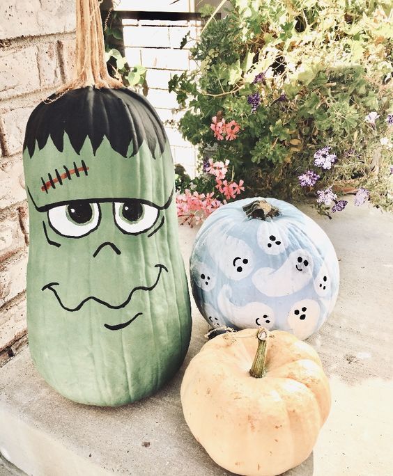 Easy Halloween pumpkin painting ideas to try this fall