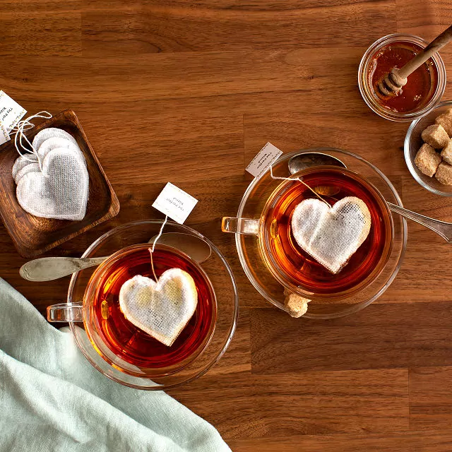 The best gifts for tea lovers: Heart-Shaped Tea Bags