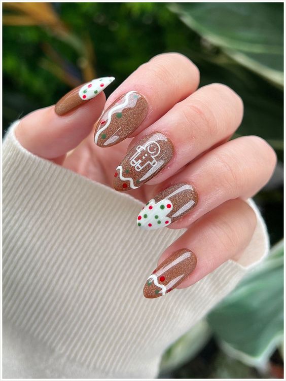 60+ Ideas For Christmas Acrylic Nails For 2023